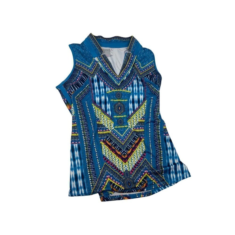 Lucky In Love Tennis Top. Sz M